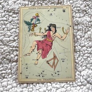 Vintage Greek/Roman Constellation Card